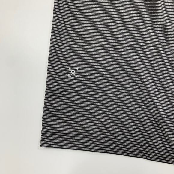 Lululemon Shirt Mens S Small Charcoal Grey Metal Vent Tech Stretch Polo Golf - Picture 8 of 10